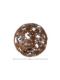 Komplet dekoracji Marella, 2 elem., Metal powlekany, Brązowy, Ø 19 x W 19 cm