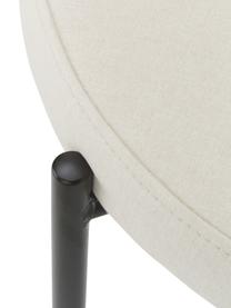 Sedia imbottita con intreccio viennese Remy 2 pz, Seduta: poliuretano, compensato, Struttura: metallo, Tessuto bianco, nero, Larg. 54 x Alt. 84 cm
