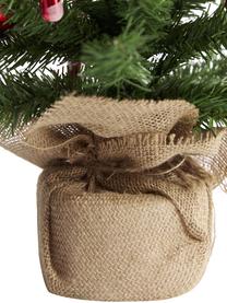 Künstlicher Weihnachtsbaum-Set Imperial, 21-tlg., Kunststoff, Grün, Rot, Ø 41 x H 75 cm