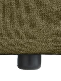 Módulo central sofá Lennon, Tapizado: 100% poliéster Alta resis, Estructura: madera de pino maciza, ma, Patas: plástico, Tejido verde, An 89 x F 119 cm