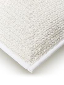 Kissenhülle Justina im Jutelook, 100% Baumwolle, Cremeweiß, B 45 x L 45 cm