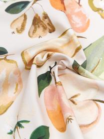 Federa arredo dal design Candice Gray Fruits, 100% cotone certificato GOTS, Multicolore, Larg. 45 x Lung. 45 cm