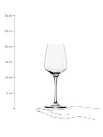 Witte wijnglazen Experience, 6 stuks, Kristalglas, Transparant, Ø 8 x H 21 cm, 285 ml