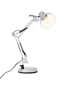 Lámpara de escritorio grande Henry, Pantalla: metal, Cable: plástico, Cromo, An 16 x Al 50 cm