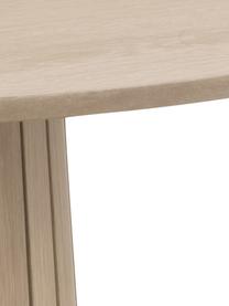 Okrągły stół do jadalni z drewna dębowego Christo, Blat: drewno dębowe, Noga: płyta pilśniowa średniej , Drewno dębowe, Ø 120 x W 75 cm