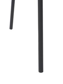 Cord-Polsterstühle Mats, 2 Stück, Beine: Metall, pulverbeschichtet, Cord Weiß, B 50 x H 80 cm
