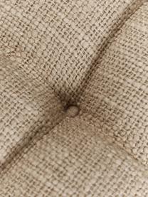 Baumwoll-Sitzkissen Sasha, Bezug: 100% Baumwolle, Beige, B 40 x L 40 cm