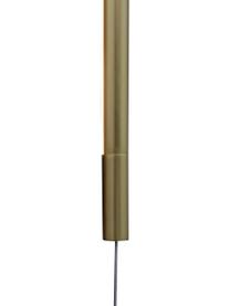 Designové závěsné LED svítidlo s podlahovým upevněním Elettra, Zlatá, Ø 7 cm, V 120 cm