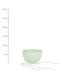 Schaal Good Morning, Keramiek, Mintgroen met goudkleurige rand, Ø 14 cm