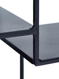 Scaffale da parete piccolo in metallo Expo, Metallo verniciato a polvere, Nero, Ø 61 x Prof. 16 cm