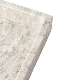Vassoio decorativo in marmo Venice, Marmo

Poiché il marmo è un prodotto naturale, possono verificarsi variazioni di colore e di marmorizzazione, Grigio, effetto travertino, Larg. 30 x Prof. 30 cm