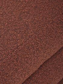 Banco tapizado en tejido bouclé Alto, Tapizado: tejido bouclé (100% polié, Estructura: madera de pino maciza, ma, Bouclé marrón, An 110 x Al 47 cm