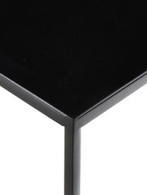 Metall-Konsole Tensio, Metall, pulverbeschichtet, Schwarz, B 100 x T 35 cm