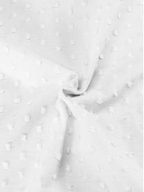Plumetti-Kopfkissenbezüge Aloide in Weiß, 2 Stück, Webart: Plumetti Fadendichte 160 , Weiß, B 40 x L 80 cm