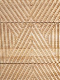 Schubladenkommode Louis aus massivem Eschenholz, Korpus: Massives Eschenholz, lack, Hellbraun, B 100 x H 75 cm
