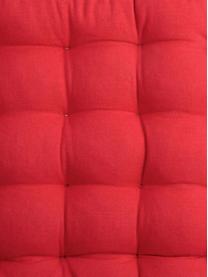 Cojines de asiento Duo, 2 uds., caras distintas, Rojo, beige, An 35 x L 35 cm