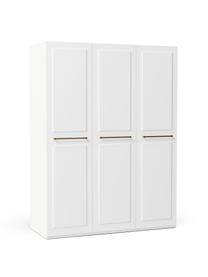 Modulární skříň se 3 dveřmi Charlotte, různé varianty, Bílá, Š 150 x V 200 cm, vnitřní část Basic