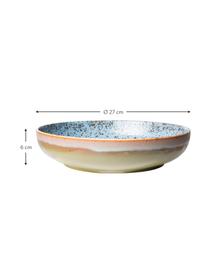 Ručně vyrobená mísa z kameniny v retro stylu 70's, Kamenina, Více barev, Ø 27 cm, V 6 cm