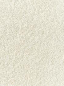 Tappeto rotondo in lana a pelo corto taftato a mano Jadie, Retro: 70% cotone, 30% poliester, Bianco crema, Ø 150 cm (taglia M)