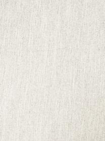 Hoekbank Melva (3-zits) in crèmewit, Bekleding: 100% polyester, Frame: massief grenenhout, FSC-g, Poten: kunststof, Geweven stof crèmewit, B 239 x D 143 cm