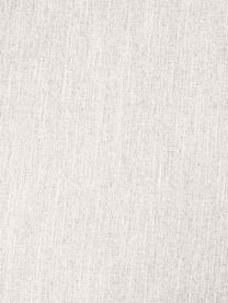 Hoekbank Melva (3-zits) in greige, Bekleding: 100% polyester De slijtva, Frame: massief grenenhout, FSC-g, Poten: kunststof, Geweven stof greige, B 239 x D 143 cm, hoekdeel links