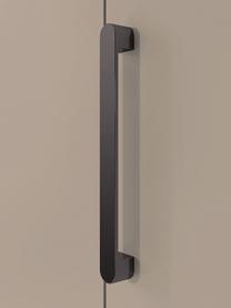 Draaideurkast Madison 4 deuren, inclusief montageservice, Frame: panelen op houtbasis, gel, Zandkleurig, B 202 x H 230 cm