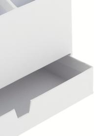 Büro-Organizer Greta, Fester, laminierter Karton, Weiß, B 24 x H 18 cm