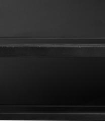 Regał z metalu Display, Metal malowany proszkowo, Czarny, S 50 x W 74 cm