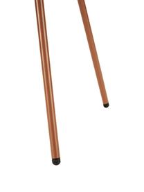 Krzesło ogrodowe Claire, Nogi: metal malowany proszkowo, Brązowy, S 60 x G 54 cm