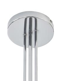 Plafón Bea, Estructura: metal recubierto, Plateado, An 49 x Al 69 cm