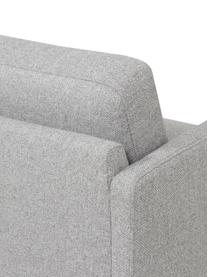 Sofa Fluente (2-Sitzer) mit Metall-Füßen, Bezug: 80% Polyester, 20% Ramie , Gestell: Massives Kiefernholz, FSC, Füße: Metall, pulverbeschichtet, Webstoff Hellgrau, B 166 x T 85 cm