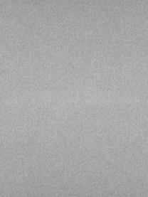 Bank Fluente (2-zits) in lichtgrijs met metalen poten, Bekleding: 80% polyester, 20% ramie , Frame: massief grenenhout, Poten: gepoedercoat metaal, Geweven stof lichtgrijs, B 166 x D 85 cm
