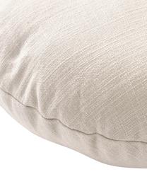 Katoenen sierkussen Devi, met vulling, Beige, B 30 x L 50 cm