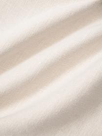 Funda de cojín de lino Lanya, 100% lino, Beige claro, An 50 x L 50 cm