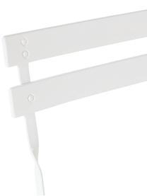 Balkonset Retro in wit, 3-delig, Wit, Set met verschillende formaten
