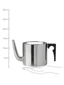Teiera Arne Jacobsen, 1.25 L, Manico: plastica, Argentato, 1,25 L