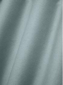 Topper-Spannbettlaken Biba, Flanell, Webart: Flanell Flanell ist ein k, Graugrün, B 90 x L 200 cm