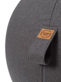 Balón suizo Felt, Funda: poliéster (imitación fiel, Tejido gris antracita, Ø 65 cm