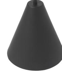 Velký podlahový kokový svícen Reem, Potažený kov, Černá, Š 32 cm, V 120 cm