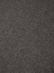 Modulaire chaise longue Lennon in antraciet, Bekleding: polyester De hoogwaardige, Frame: massief grenenhout, FSC-g, Poten: kunststof De poten bevind, Geweven stof antraciet, B 269 x D 119 cm, rugleuning rechts