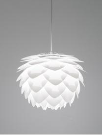 Hanglamp Silvia, bouwpakket, Lampenkap: polypropyleen, Baldakijn: kunststof, Wit, Ø 50  x H 41 cm