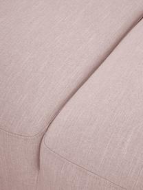 Divano angolare a 4 posti in tessuto rosa Melva, Rivestimento: 100% poliestre Il rivesti, Struttura: pino massiccio, certifica, Tessuto rosa, Larg. 319 x Alt. 196 cm, chaise-longue a destra