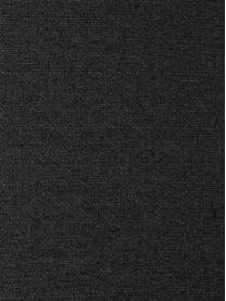 Chaise longue Fluente in donkergrijs met metalen poten, Bekleding: 100% polyester, Frame: massief grenenhout, Poten: gepoedercoat metaal, Fluweel donkergrijs, B 202 x D 85 cm
