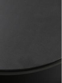 Ovaler Metall-Couchtisch Grayson, Metall, beschichtet, Schwarz, B 120 x T 60 cm