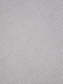 Canapé modulable 4 places gris argenté Lena, Tissu gris argent, larg. 284 x prof. 106 cm