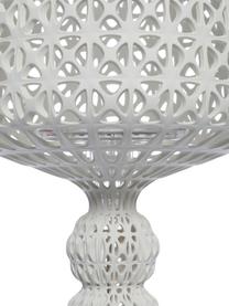 Lámpara de mesa LED regulable Mini Kabuki, Plástico, Blanco, Ø 30 x Al 70 cm