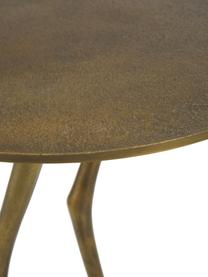 Mesa auxiliar decorativa Duck, Latón, Ø 35 x Al 45 cm