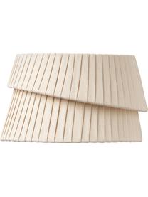 Wandlamp Nyla met asymmetrische lampenkap, Lampenkap: linnen, Beige, B 26 x H 15 cm