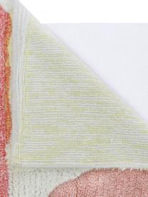 Tappeto in lana lavabile con motivo colorato Woolable Abstra, Retro: cotone riciclato Nel caso, Multicolore, Larg. 170 x Lung. 240 cm (taglia M)