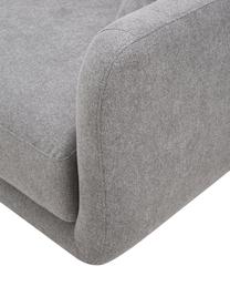Canapé d'angle modulable gris Jasmin, Tissu gris, larg. 306 x long. 84 cm